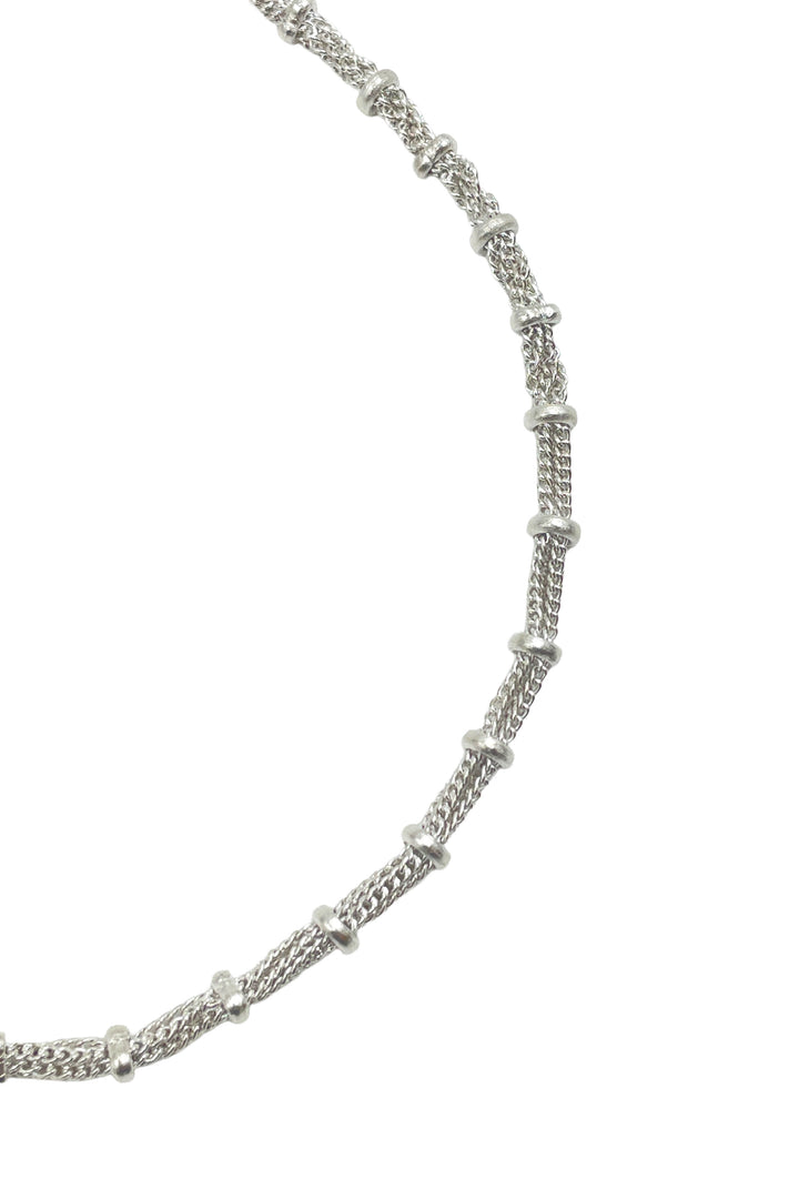 Meera Silver Anklet