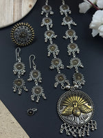 Load image into Gallery viewer, 4 PIECE DUAL TONE JEWELLERY SET COMBO