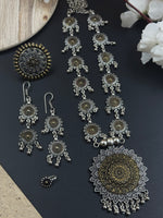 Load image into Gallery viewer, 4 PIECE DUAL TONE JEWELLERY SET COMBO