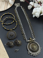 Load image into Gallery viewer, 5 PIECE DUAL TONE JEWELLERY SET COMBO