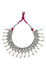 Load image into Gallery viewer, Mahi Celestial Leaf Pearl Jewellery Set