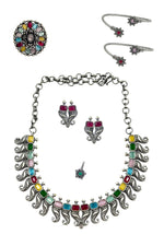 Load image into Gallery viewer, Tanvi Stone Jewellery Set Combo