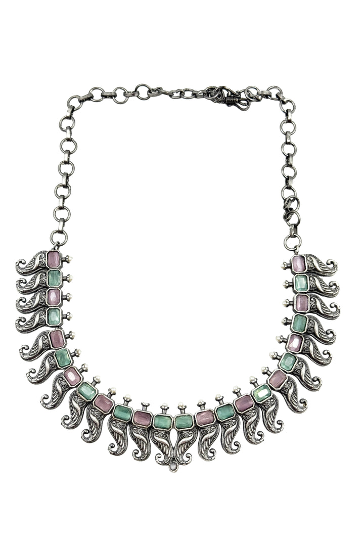 Tanvi Stone Jewellery Set Combo