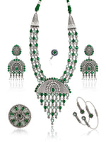 Load image into Gallery viewer, Niharika Stone Jewellery Set