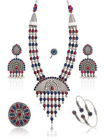 Load image into Gallery viewer, Niharika Stone Jewellery Set