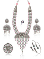 Load image into Gallery viewer, Niharika Stone Jewellery Set