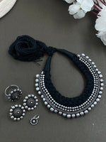 Load image into Gallery viewer, THREADED DOUBLE DOT JEWELLERY SET COMBO