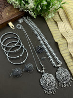 Load image into Gallery viewer, 6 PIECE DOUBLE NECKLACE JEWELLERY SET COMBO