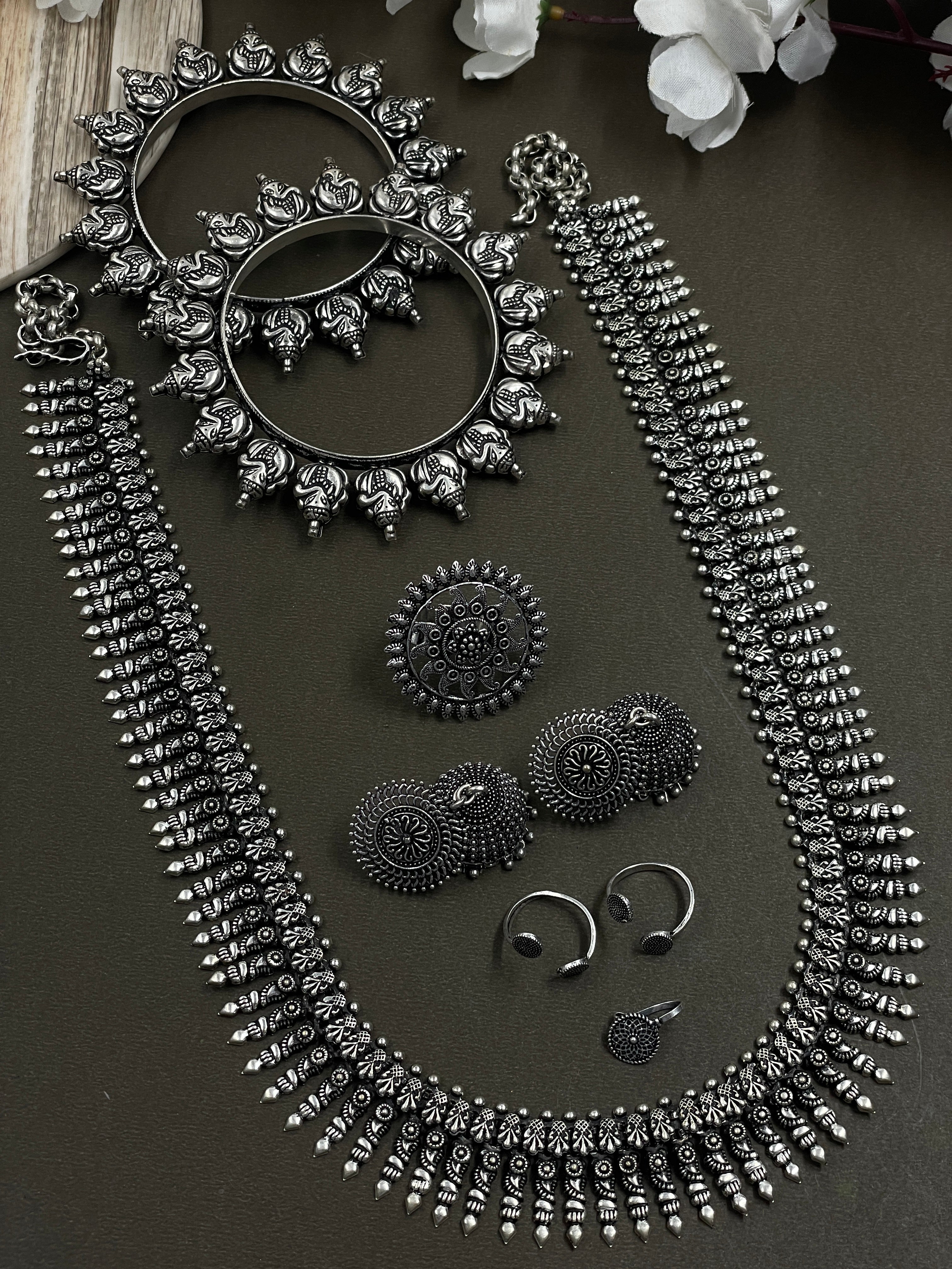 SILVER JEWELLERY SET COMBO