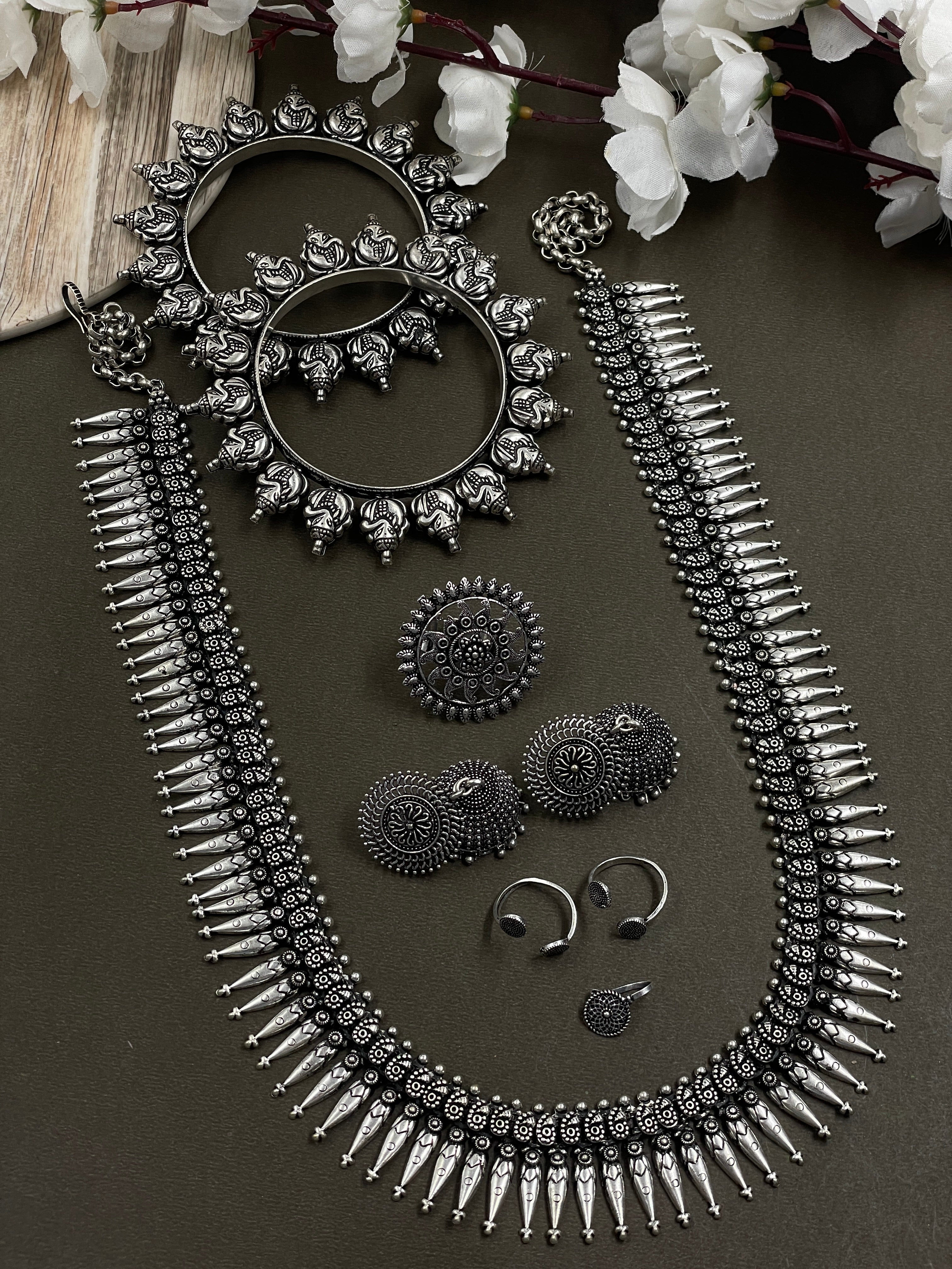 SILVER JEWELLERY SET COMBO