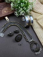 Load image into Gallery viewer, TWO TONE 5 PIECE JEWLERY SET COMBO