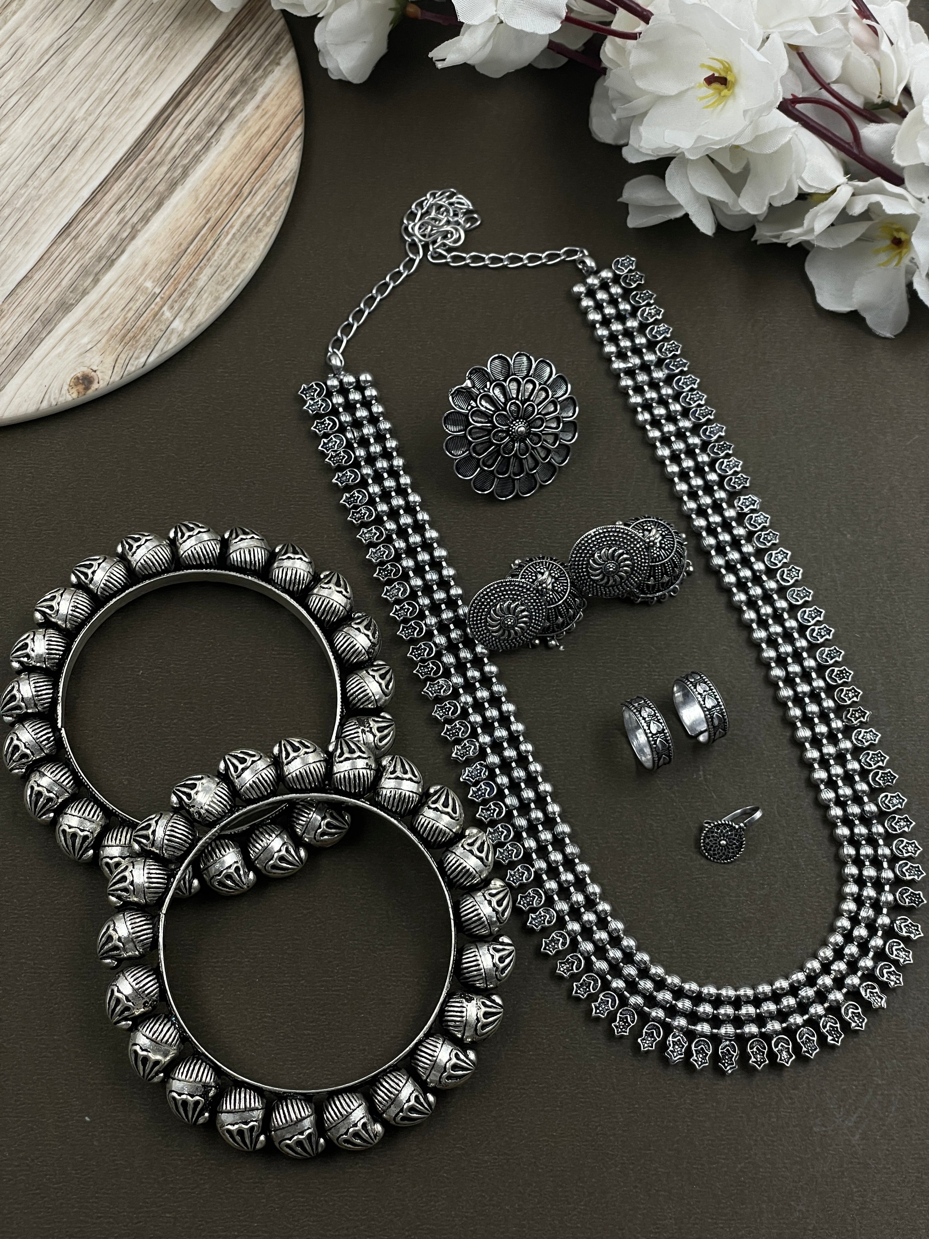 KOLAPURI JEWELLERY SET COMBO