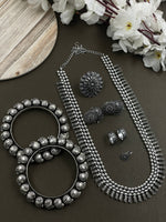 Load image into Gallery viewer, KOLAPURI JEWELLERY SET COMBO