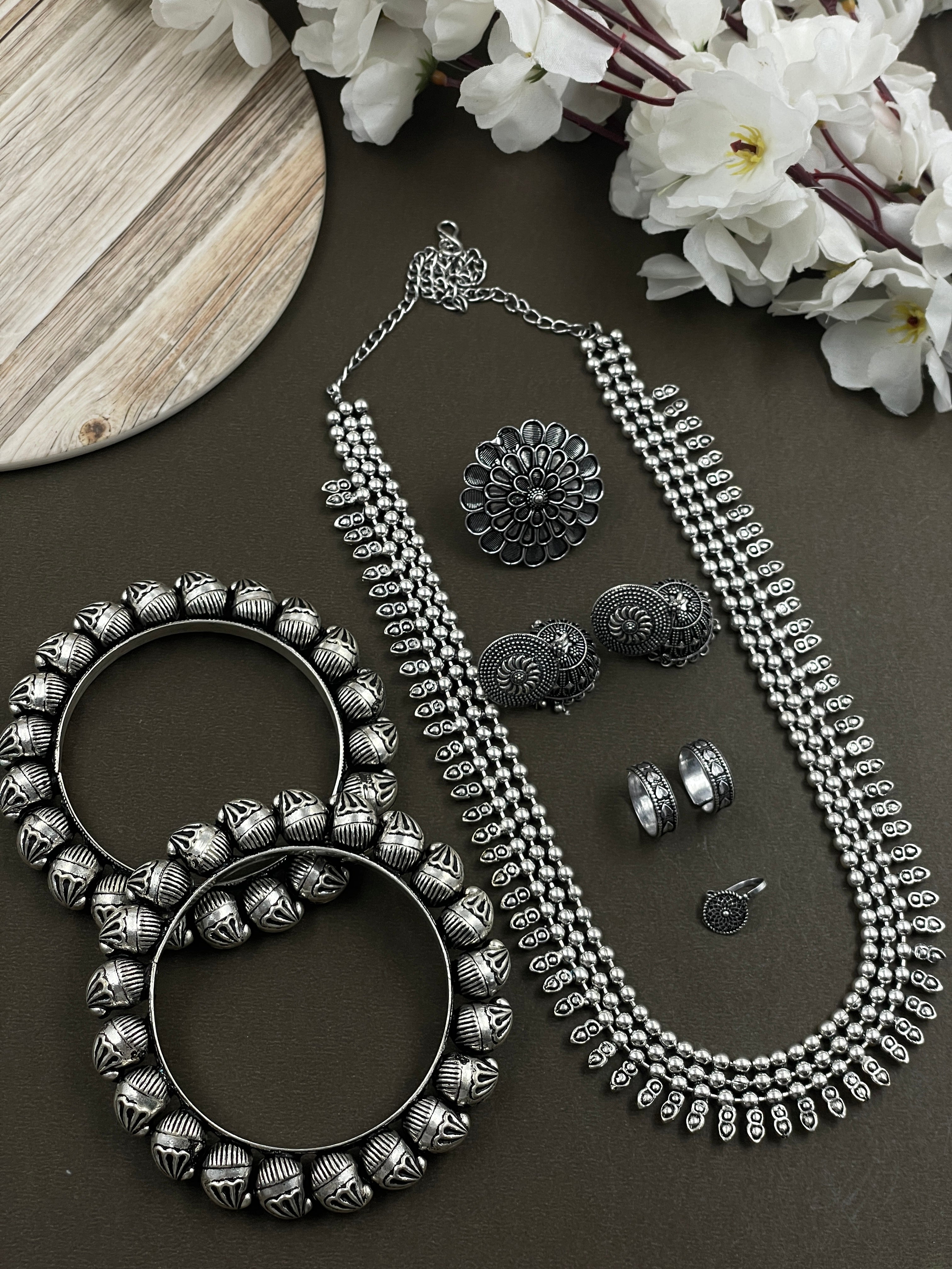 KOLAPURI JEWELLERY SET COMBO