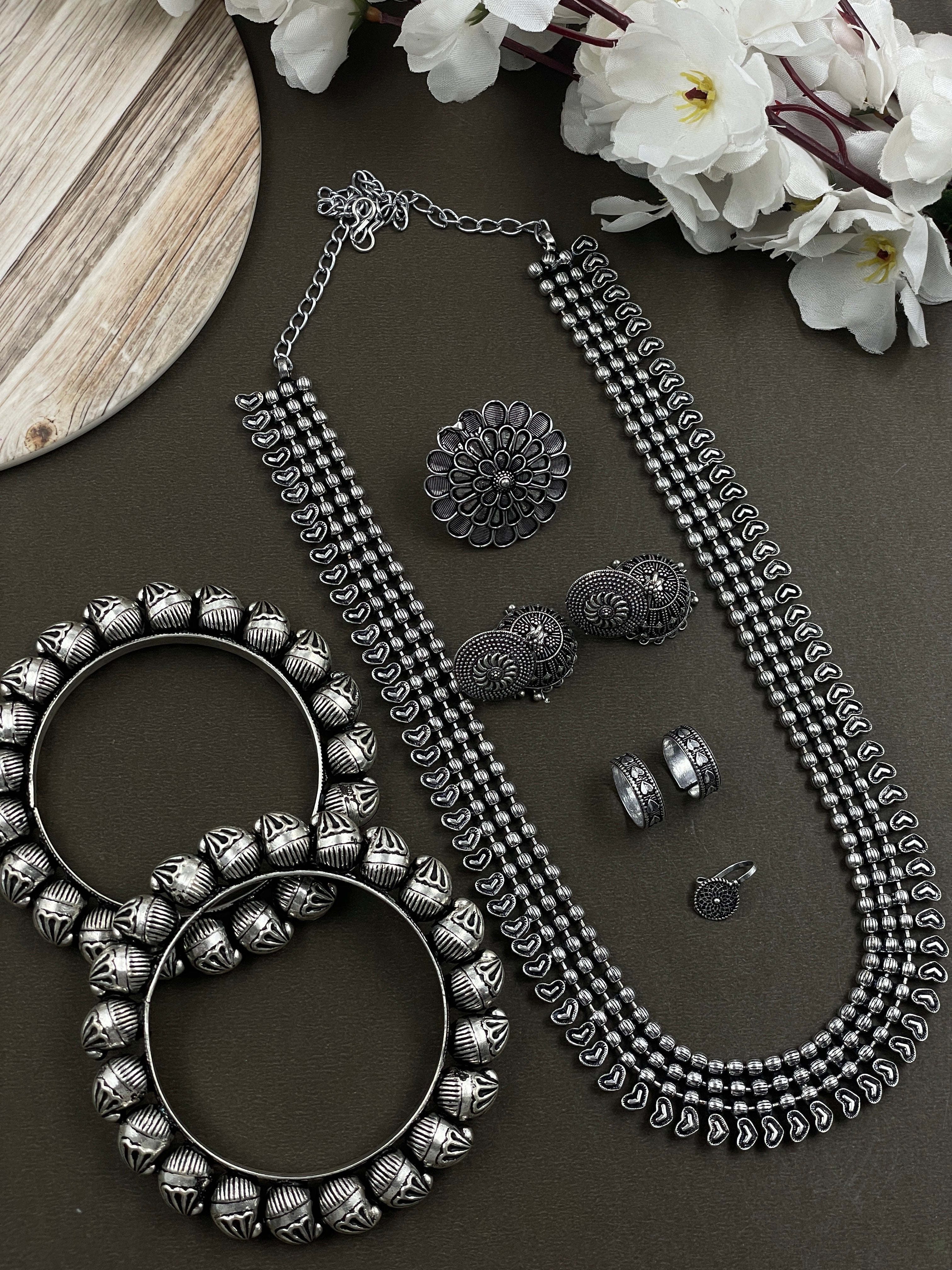 KOLAPURI JEWELLERY SET COMBO