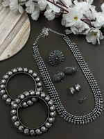 Load image into Gallery viewer, KOLAPURI JEWELLERY SET COMBO