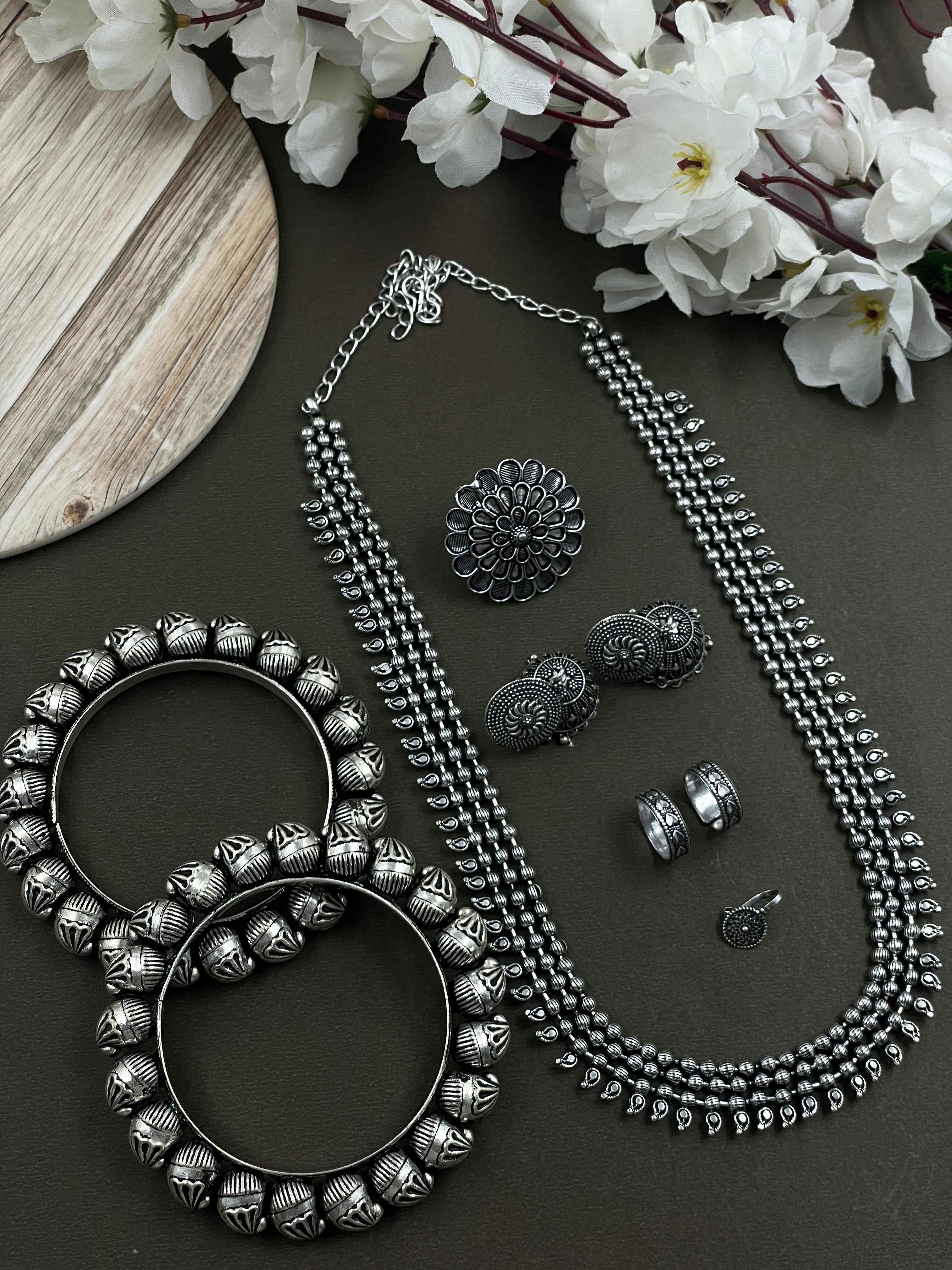 KOLAPURI JEWELLERY SET COMBO