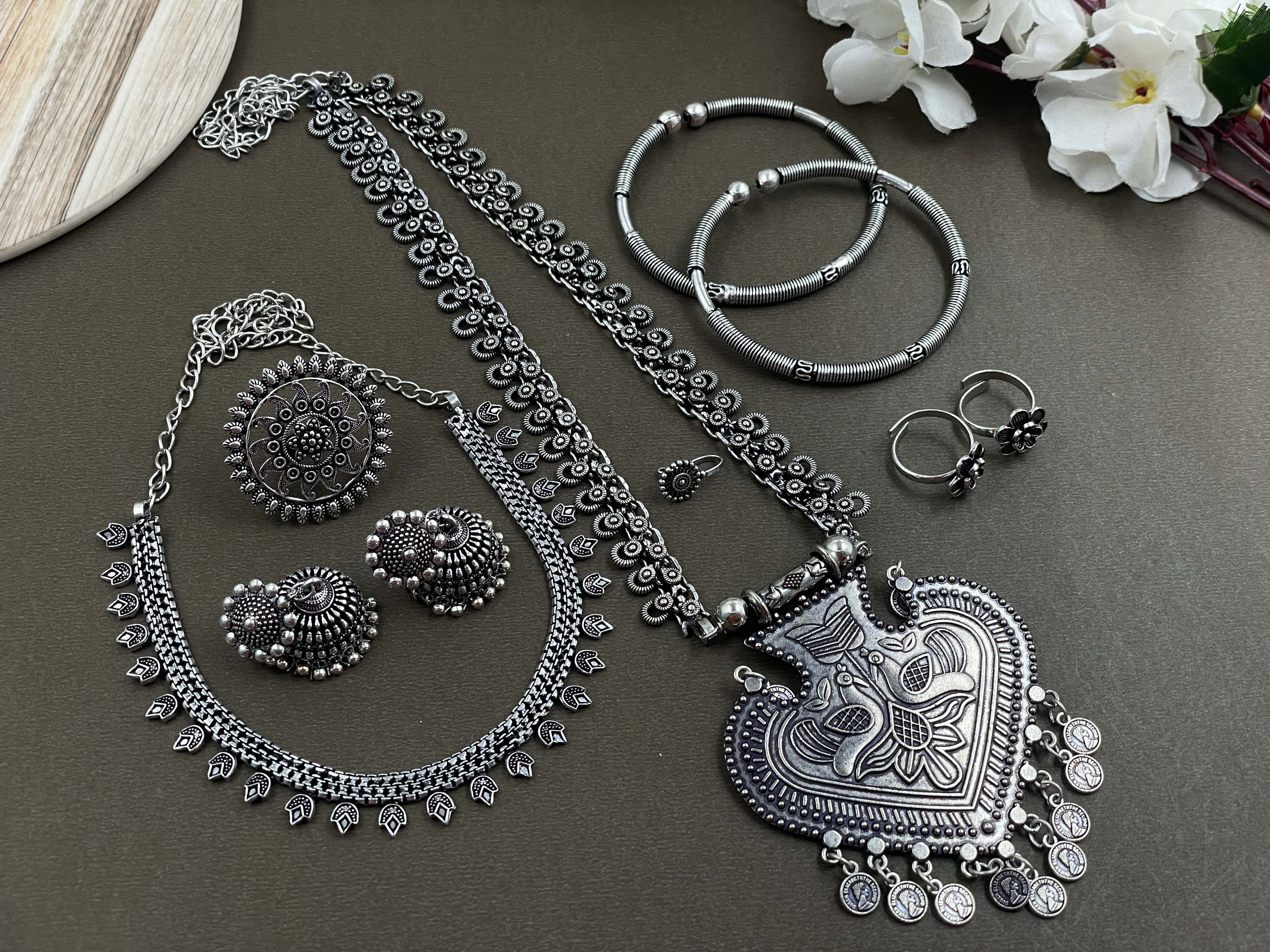 SPRING CHAIN JEWELLERY SET COMBO