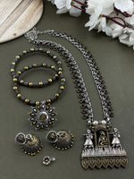 Load image into Gallery viewer, Neeti Dualtone Jewellery Set
