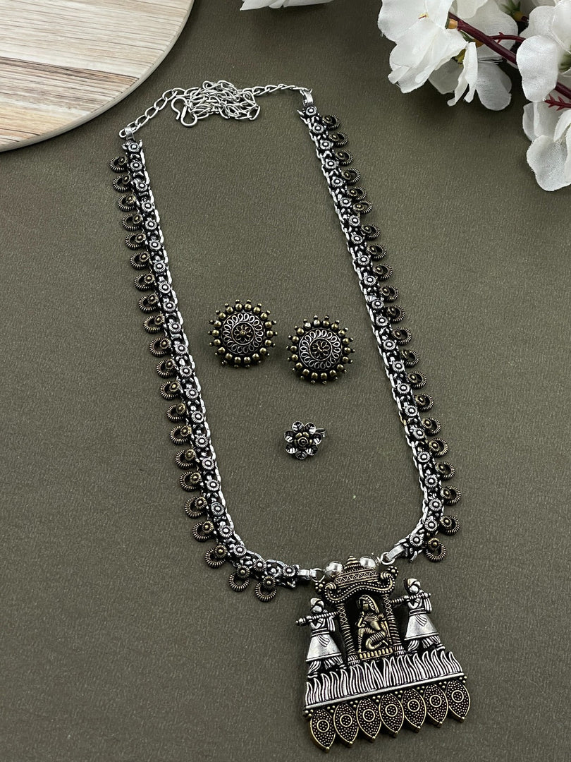 Nidhi 3-Line Jewellery Set