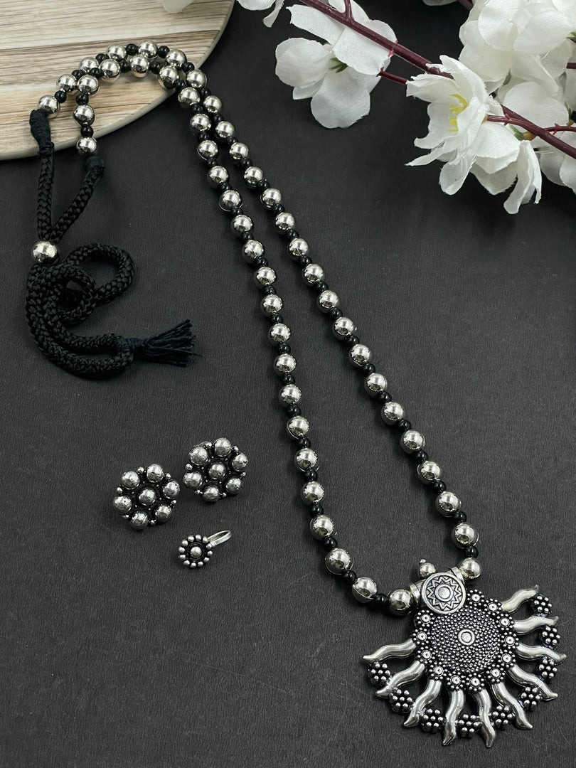 Evana Single Line Mala Set