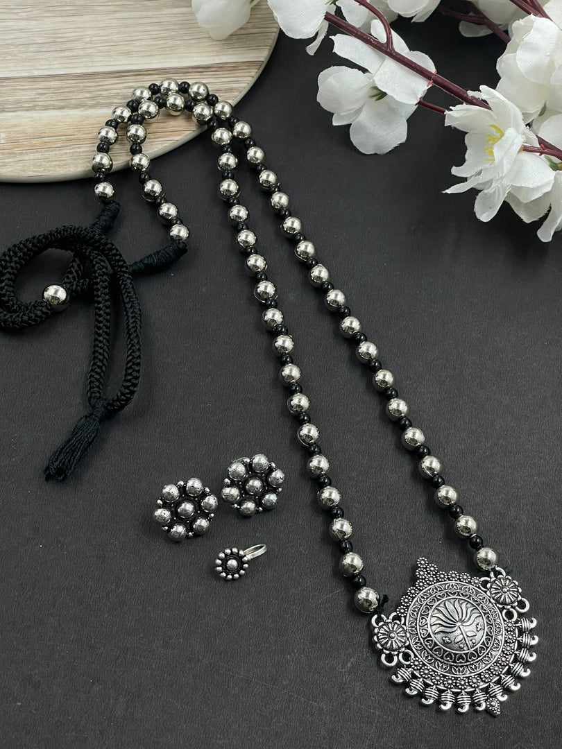 Evana Single Line Mala Set