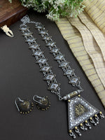 Load image into Gallery viewer, UNNATI DUAL TONE CHARMS JEWELLERY SET