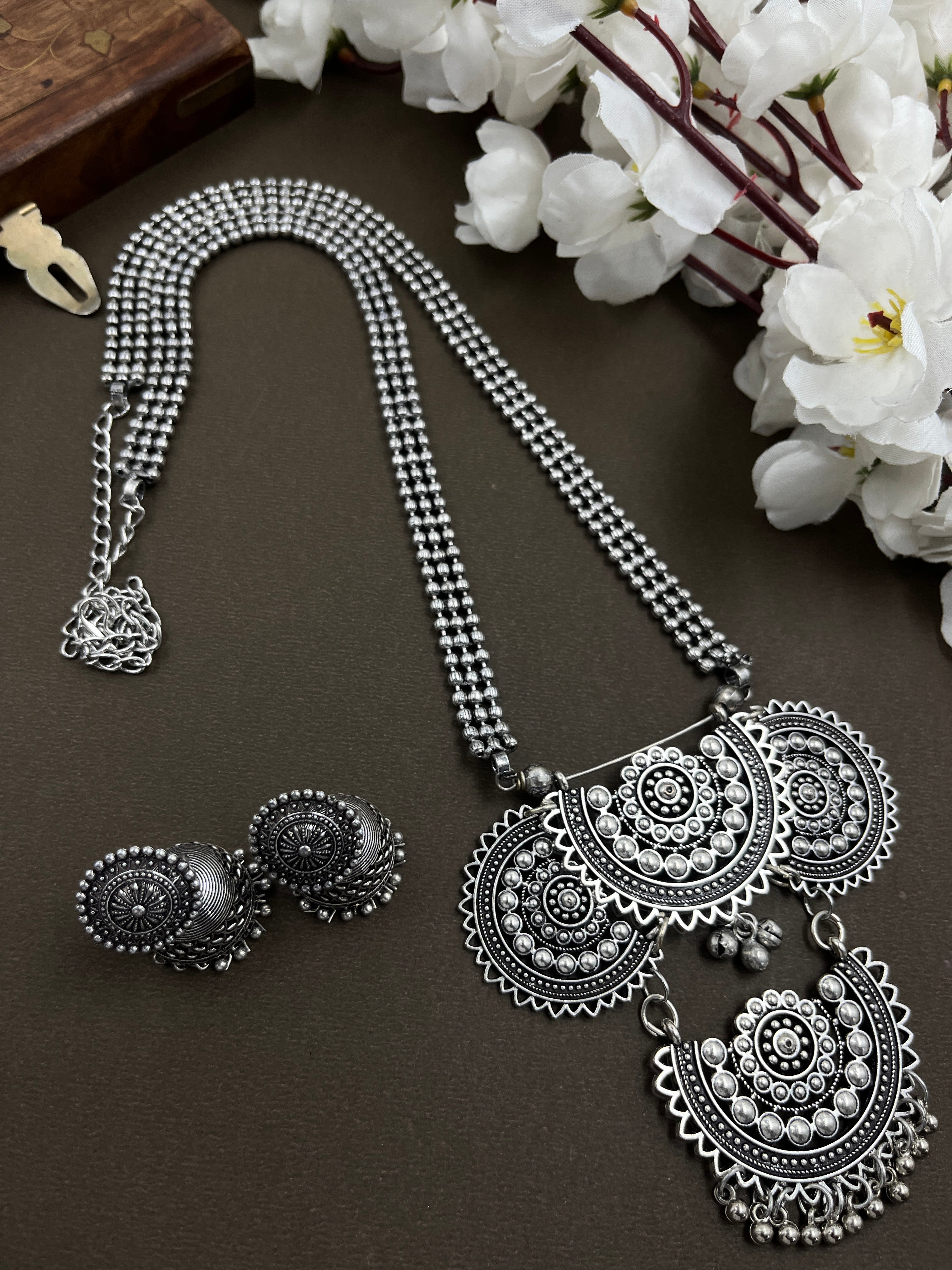 RITA 3 LINE PENDANT JEWELLERY SET