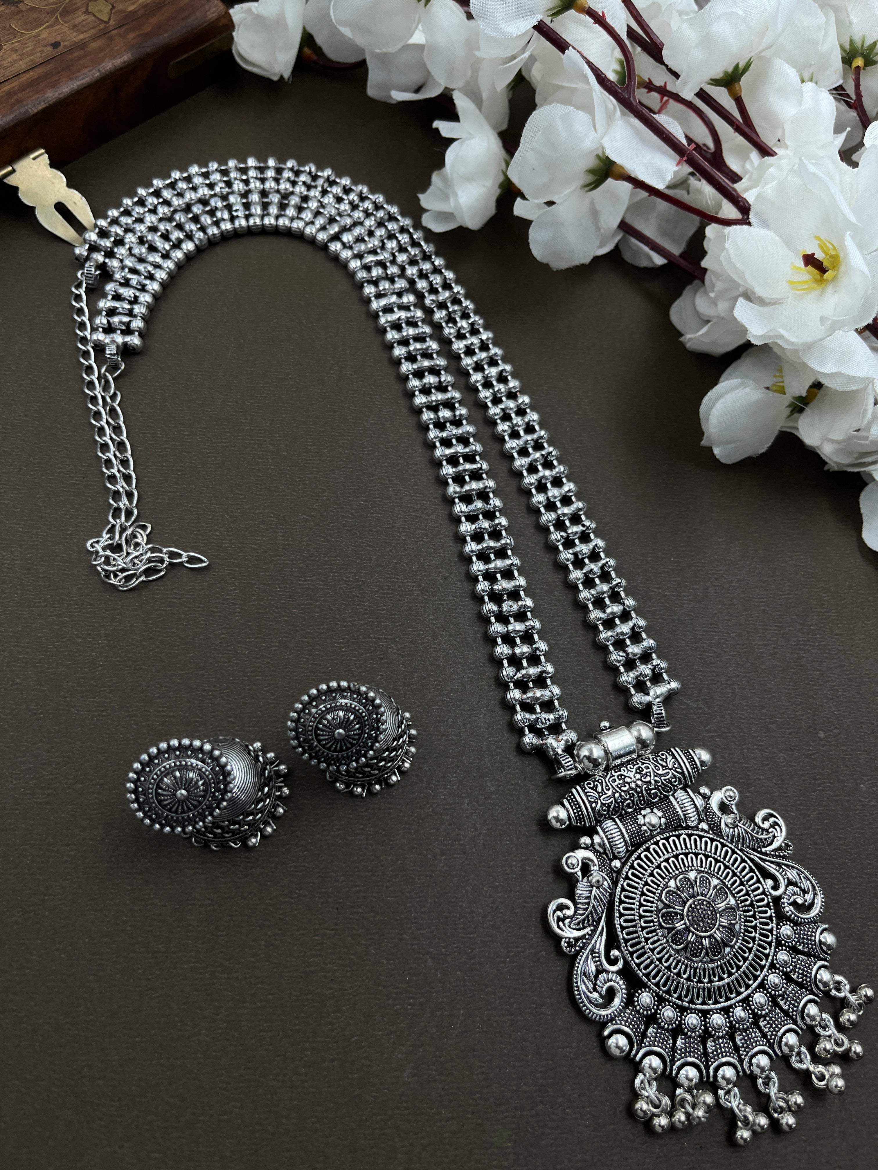 RITA 3 LINE PENDANT JEWELLERY SET