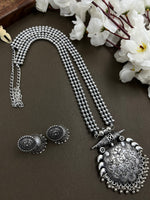 Load image into Gallery viewer, RITA 3 LINE PENDANT JEWELLERY SET
