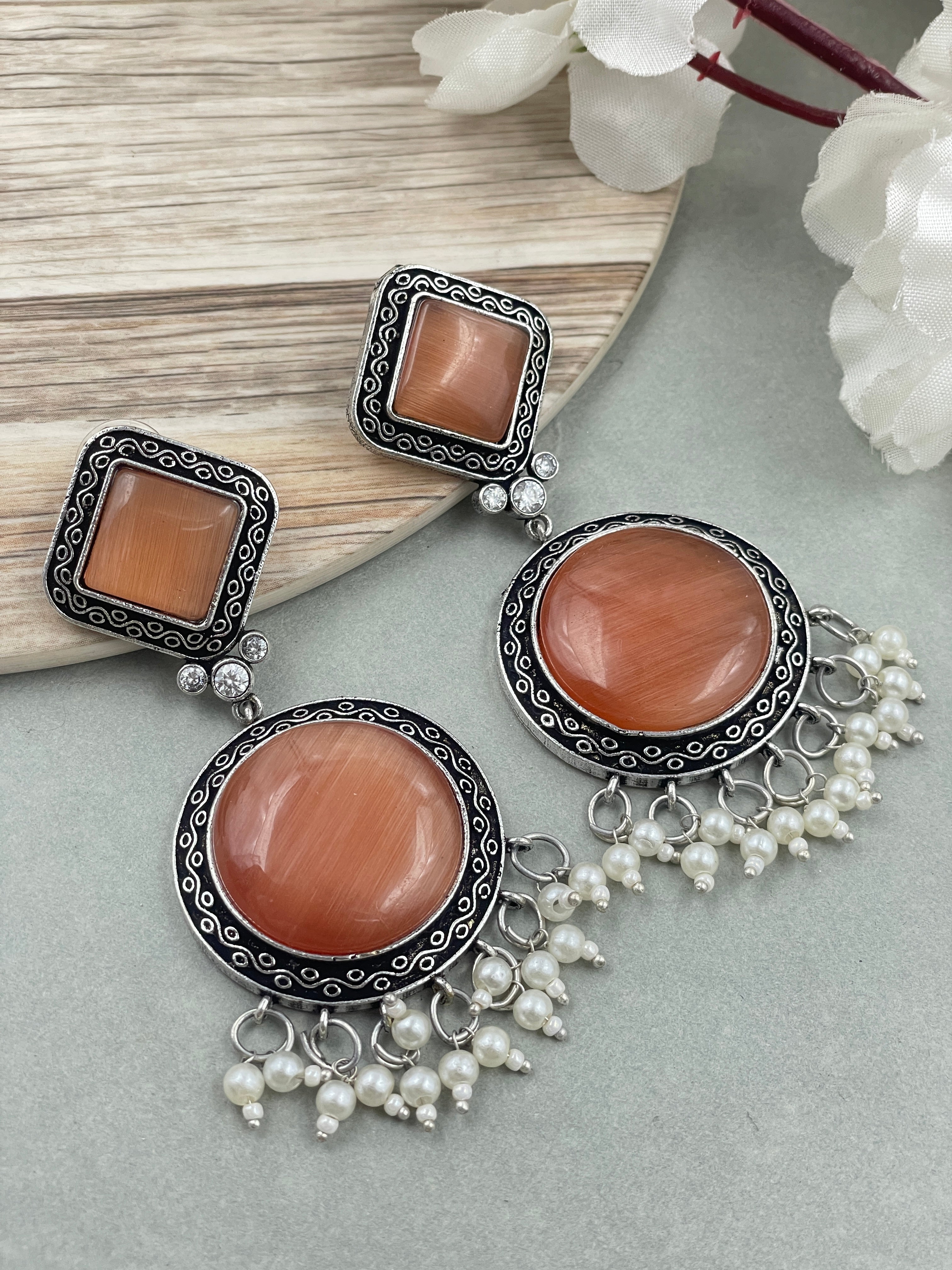 ANANYA STONE DANGLER EARRINGS