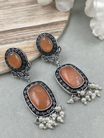 Load image into Gallery viewer, ANANYA STONE DANGLER EARRINGS