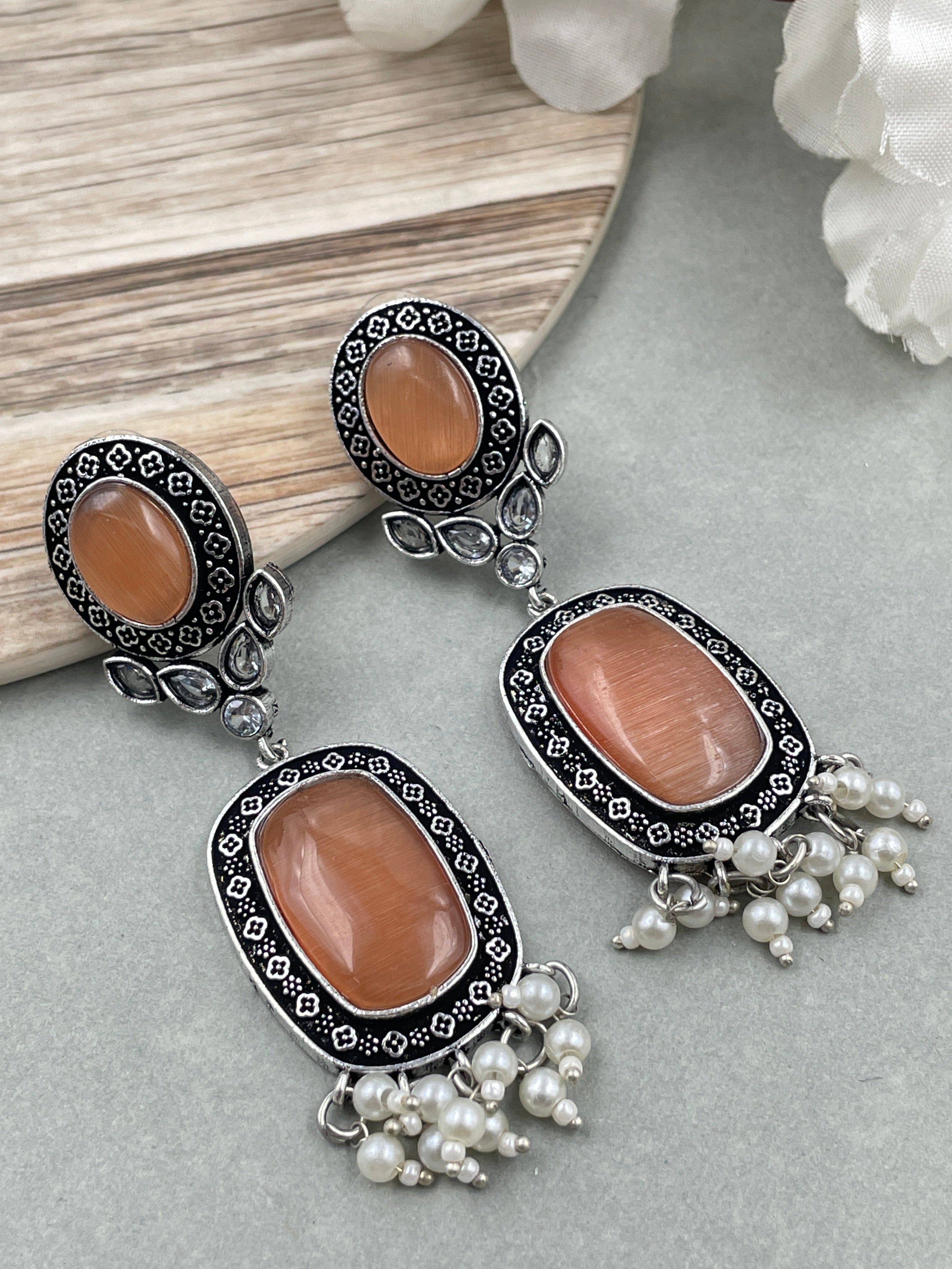 ANANYA STONE DANGLER EARRINGS