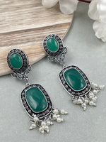 Load image into Gallery viewer, ANANYA STONE DANGLER EARRINGS