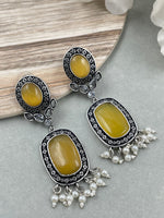 Load image into Gallery viewer, ANANYA STONE DANGLER EARRINGS