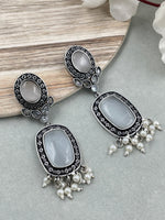 Load image into Gallery viewer, ANANYA STONE DANGLER EARRINGS