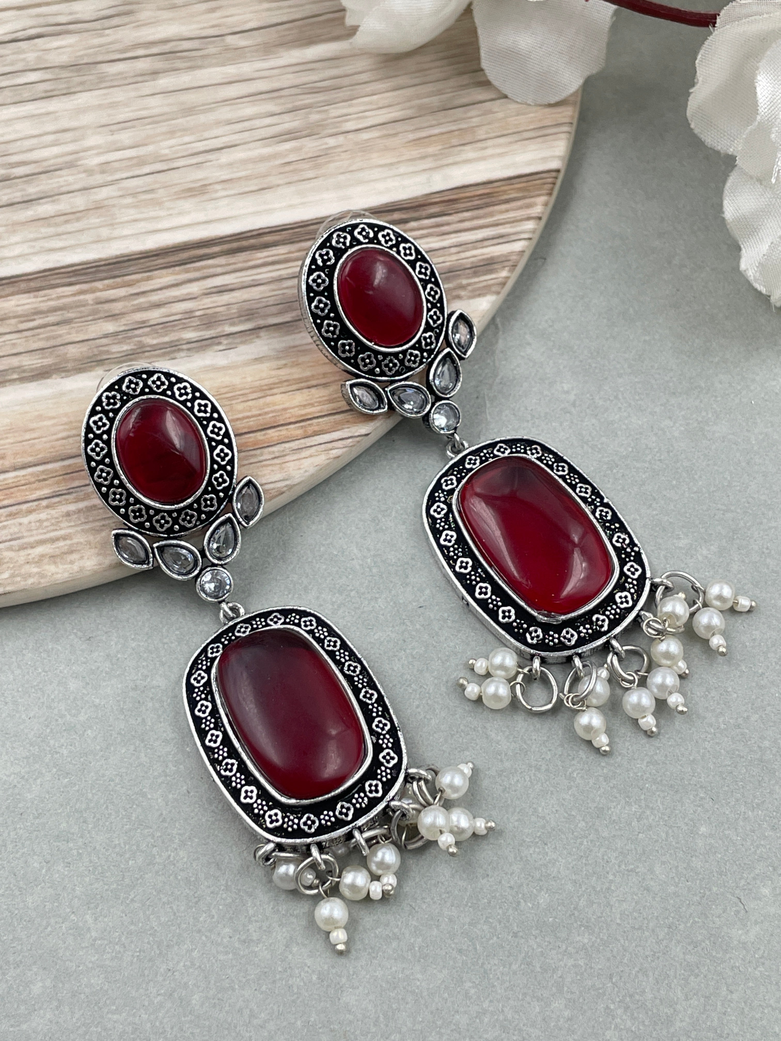 ANANYA STONE DANGLER EARRINGS