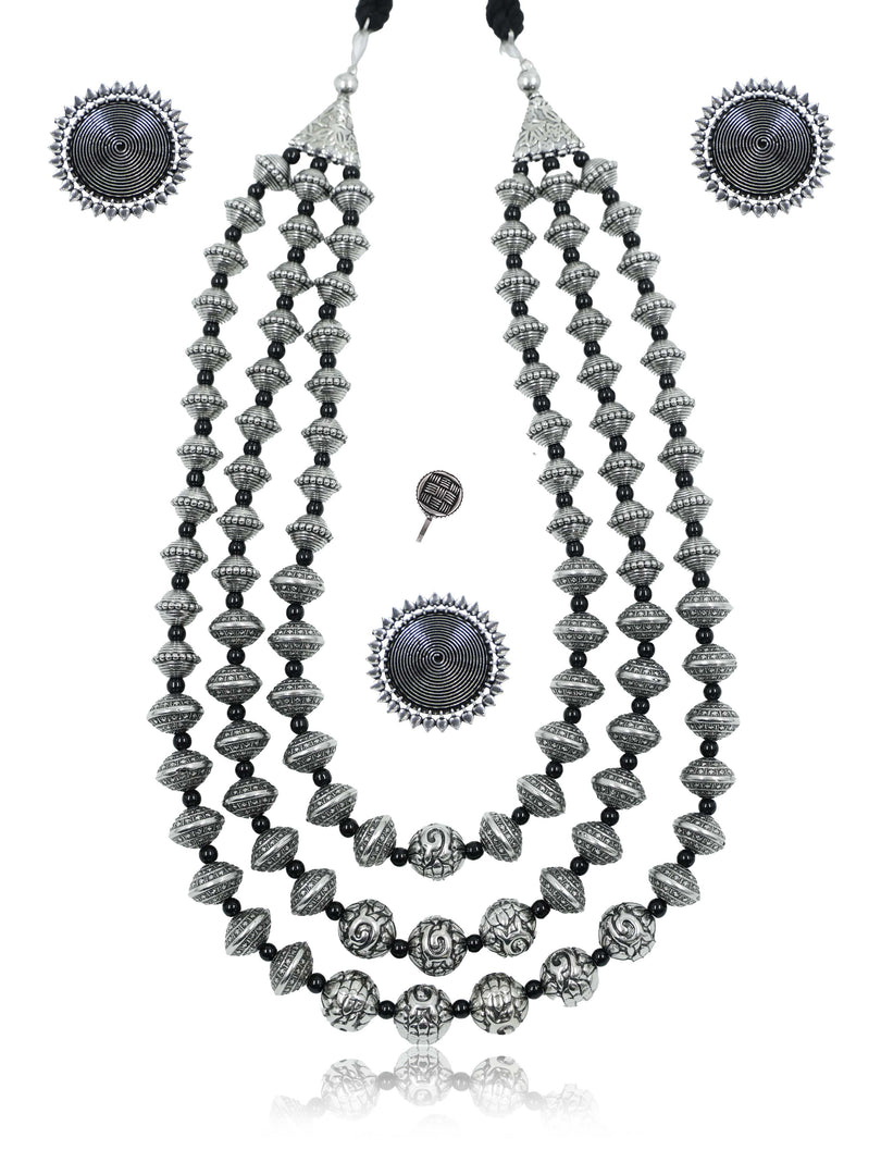 Alisa Silver Jewellery Set