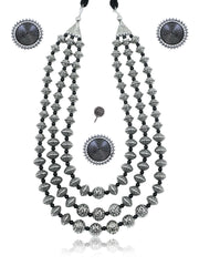 Alisa Silver Jewellery Set