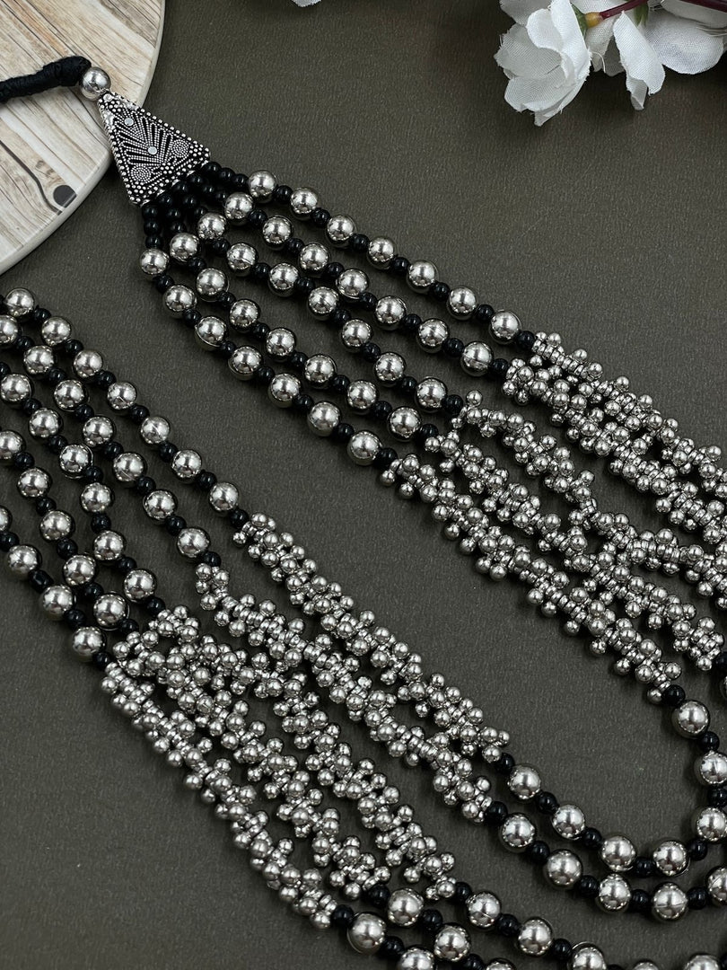 RUBINA OXIDISED JEWELLERY SET COMBO