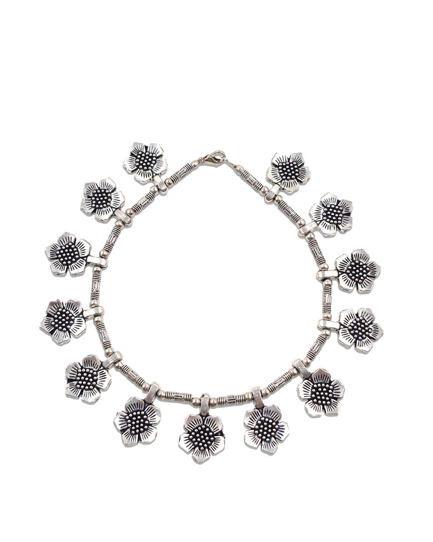ZOE DESIGNER SILVER ANKLET