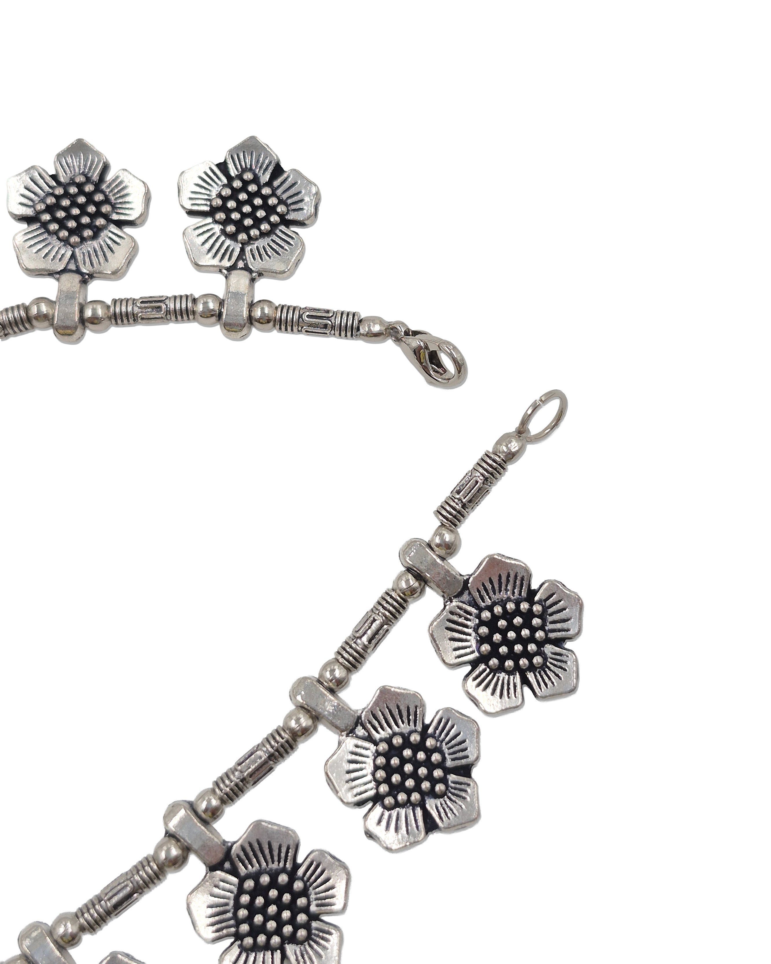 ZOE DESIGNER SILVER ANKLET