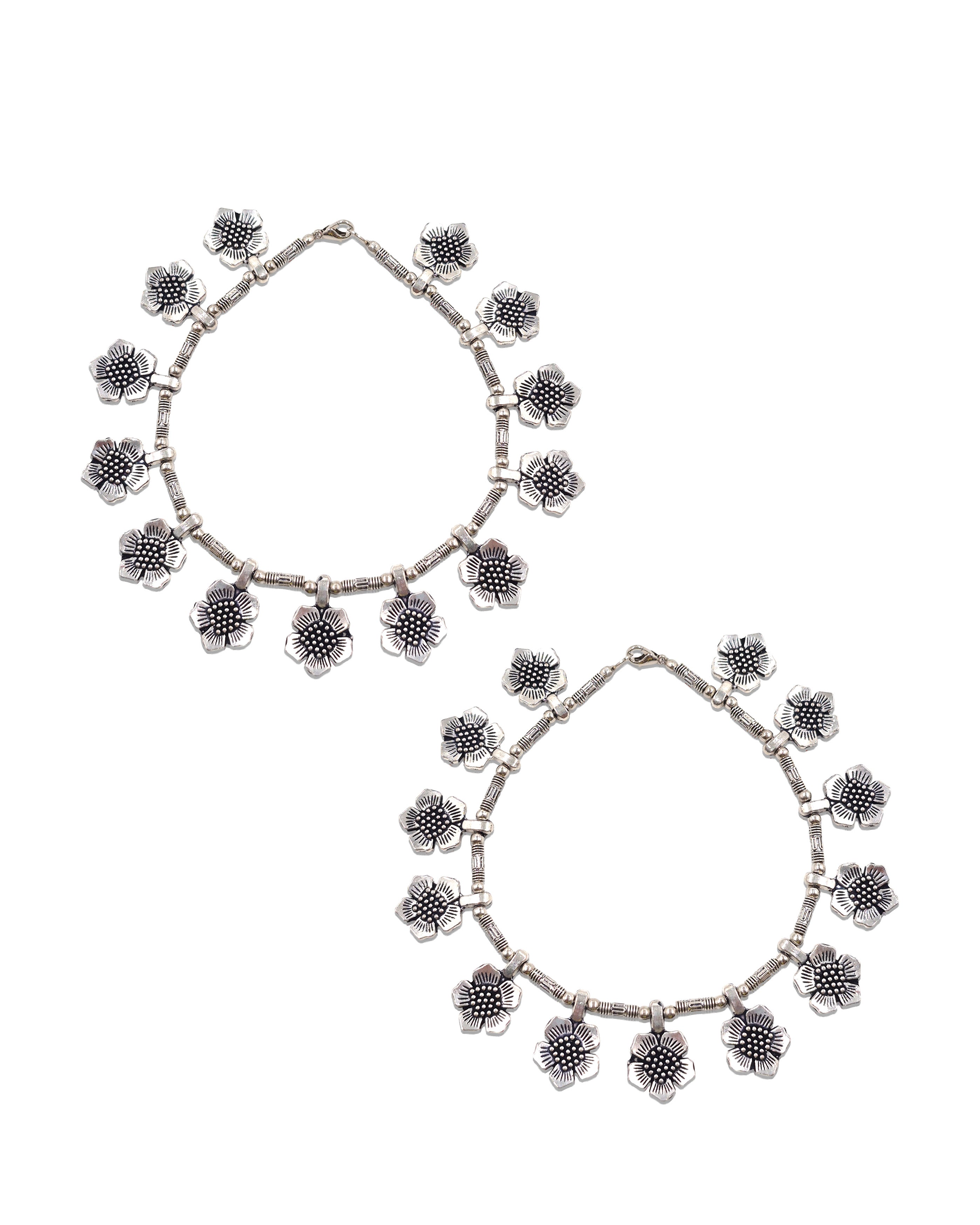 ZOE DESIGNER SILVER ANKLET