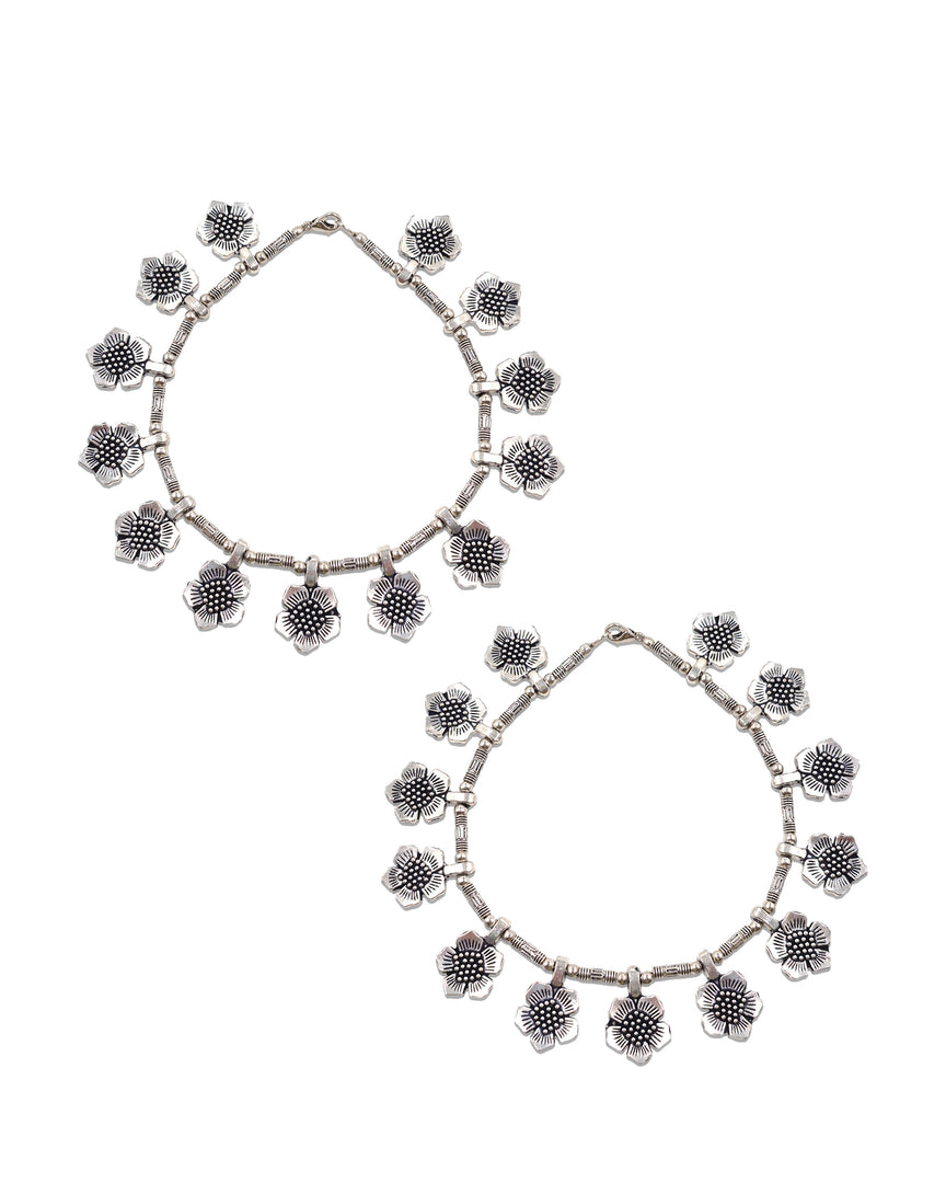 ZOE DESIGNER SILVER ANKLET