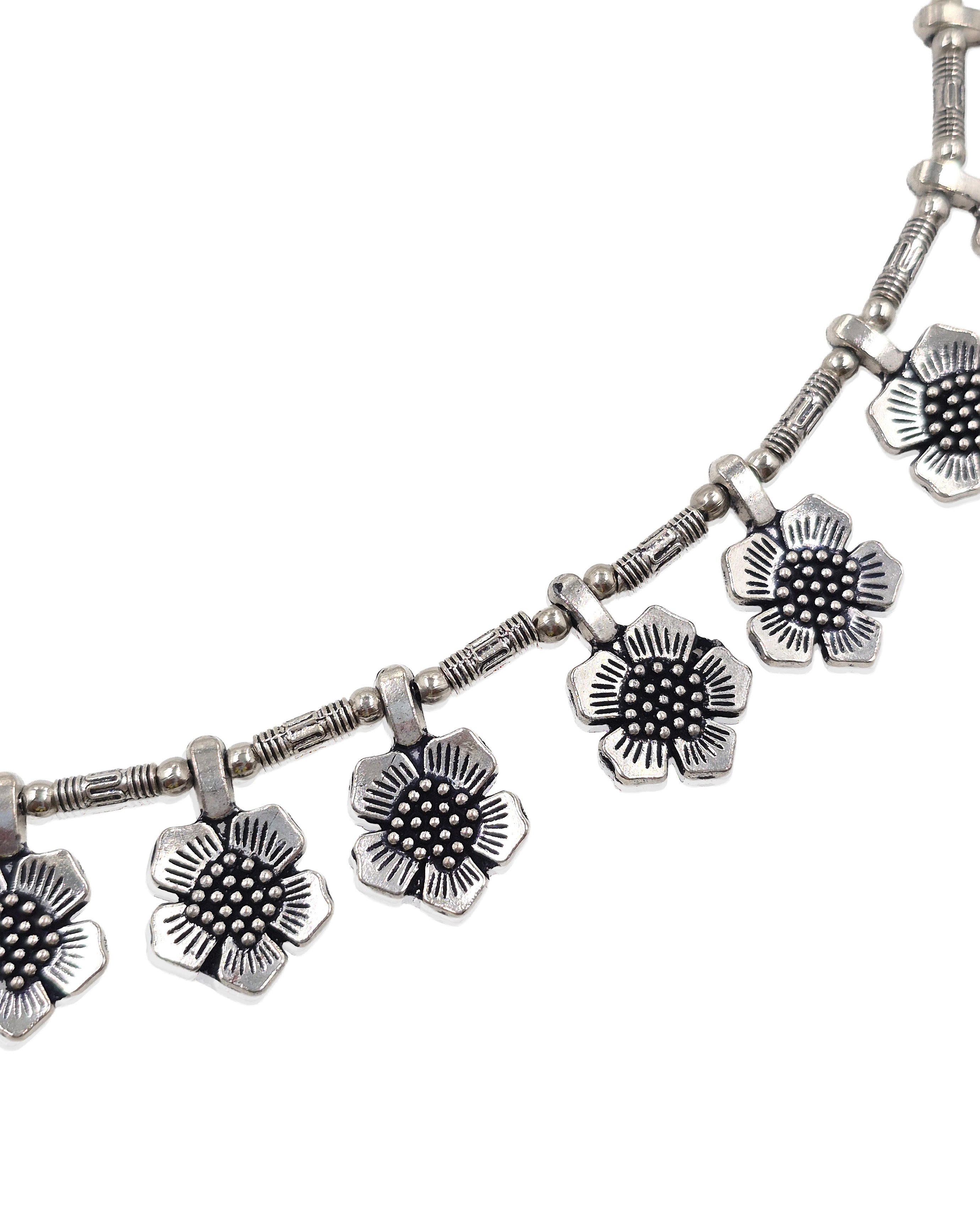 ZOE DESIGNER SILVER ANKLET