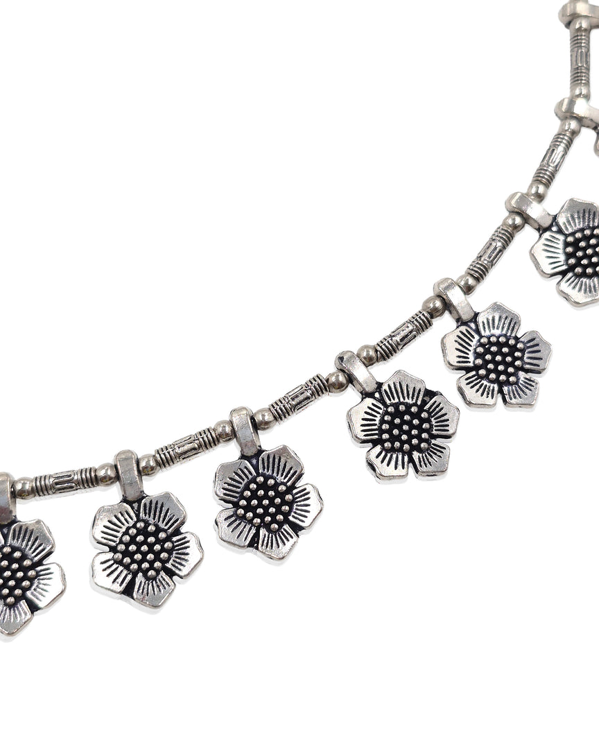 ZOE DESIGNER SILVER ANKLET