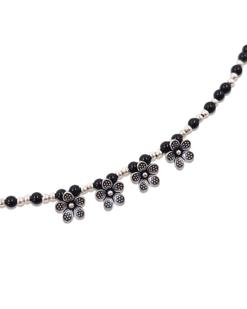 HANNAH DESIGNER SILVER ANKLET