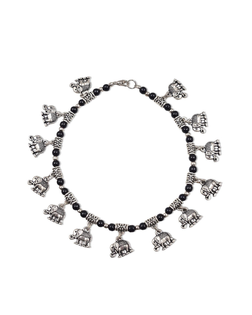 AADHYA DESIGNER SILVER ANKLET