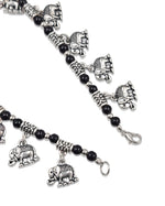 Load image into Gallery viewer, AADHYA DESIGNER SILVER ANKLET