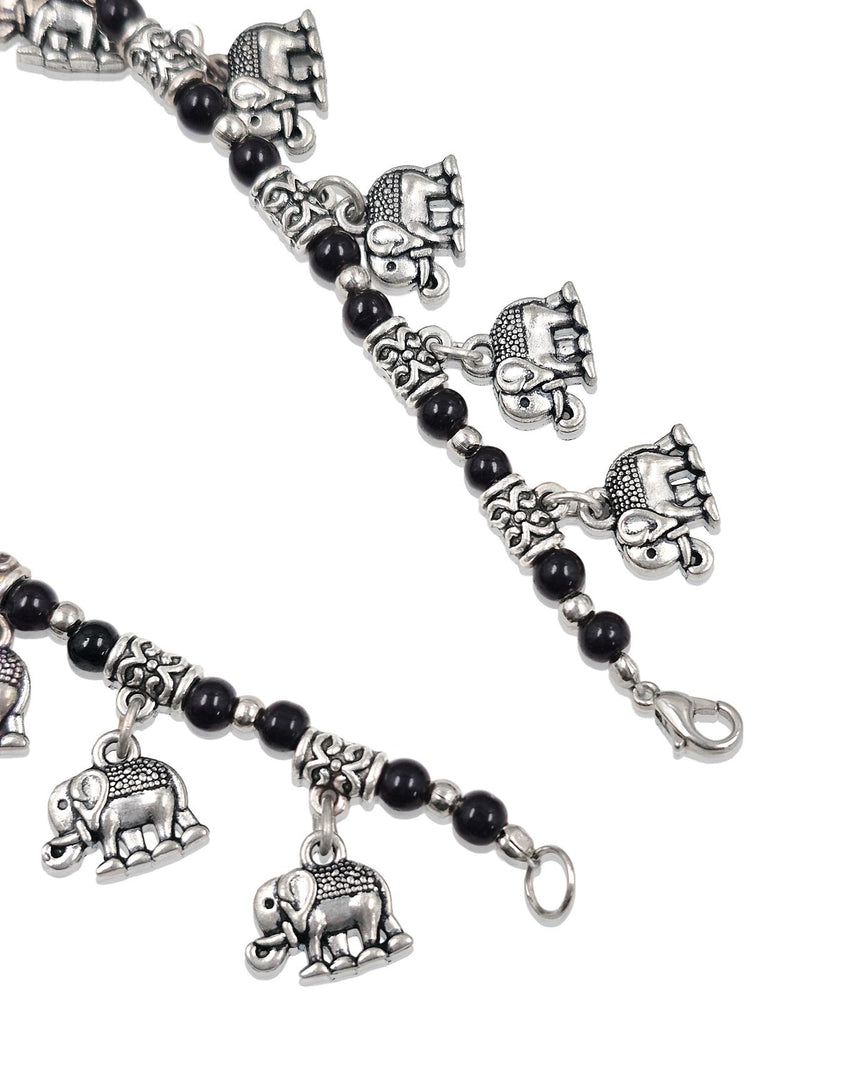 AADHYA DESIGNER SILVER ANKLET